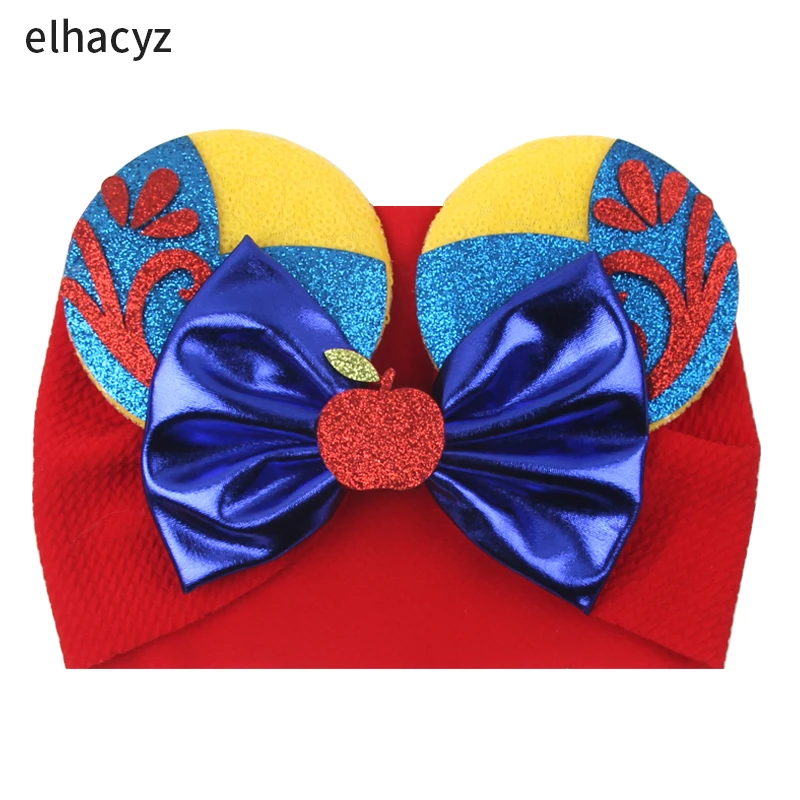 Sequins 5"Hair Bow Mouse Ears Headbands Waffle Fabric Turban Headwrap For Girls Giltter Festival Accessories Kids Christmas DIY
Sequins 5"Hair Bow Mouse Ears Headbands Waffle Fabric Turban Headwrap For Girls Giltter Festival Accessories Kids Christmas DIY