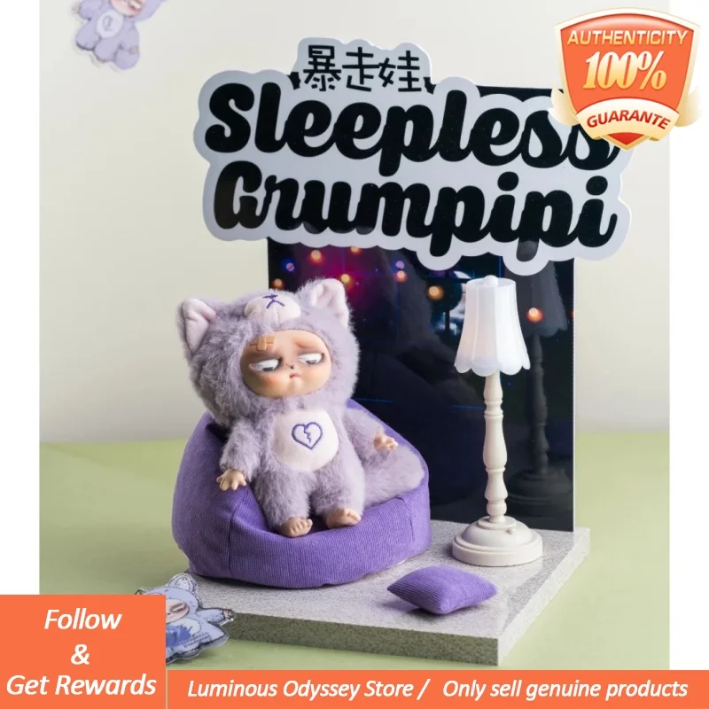 Подлинная без рукавов серии Grumpipi, виниловая фигурка Kawaii, милые куклы, загадочная коробка, сумка-сюрприз, подвеска, декор, игрушка
Подлинная без рукавов серии Grumpipi, виниловая фигурка Kawaii, милые куклы, загадочная коробка, сумка-сюрприз, подвеска, декор, игрушка