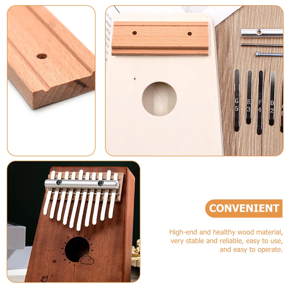 2 Pcs Kalimba Bridge Accessory Keys Kit DIY Replacement Hand Piano Thumb Durable Supply
2 Pcs Kalimba Bridge Accessory Keys Kit DIY Replacement Hand Piano Thumb Durable Supply