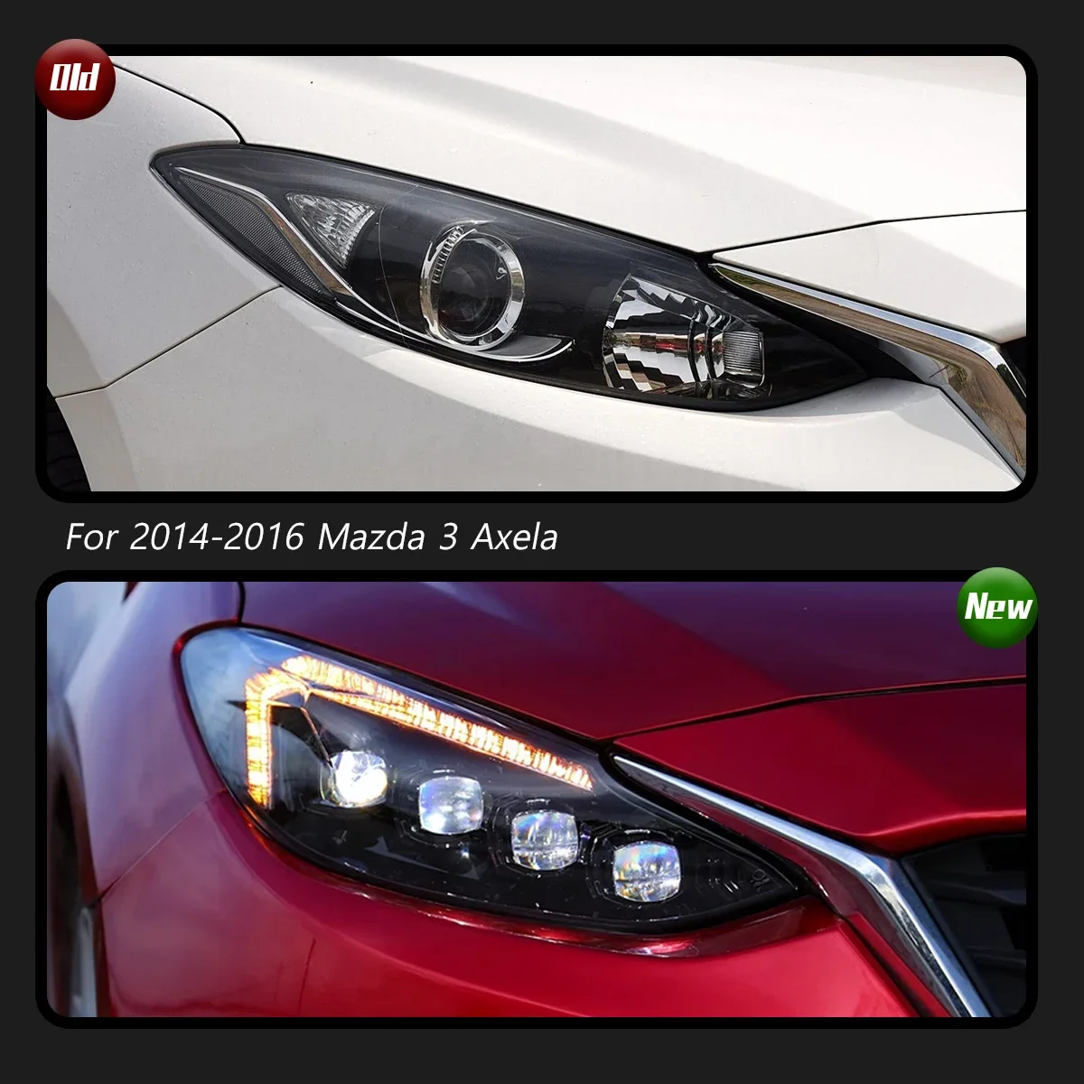 Автомобильные фары TYPY для Mazda 3 Axela, фары 2014-2016, светодиодные фары для проектора, дневные ходовые огни, автомобильные аксессуары
Автомобильные фары TYPY для Mazda 3 Axela, фары 2014-2016, светодиодные фары для проектора, дневные ходовые огни, автомобильные аксессуары