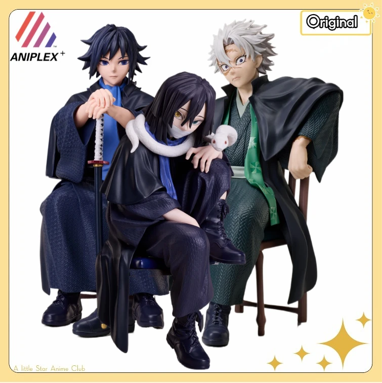 ANIPLEX+ Demon Slayer: Kimetsu no Yaiba Iguro Obanai / Shinazugawa Sanemi / Tomioka Giyuu
ANIPLEX+ Demon Slayer: Kimetsu no Yaiba Iguro Obanai / Shinazugawa Sanemi / Tomioka Giyuu