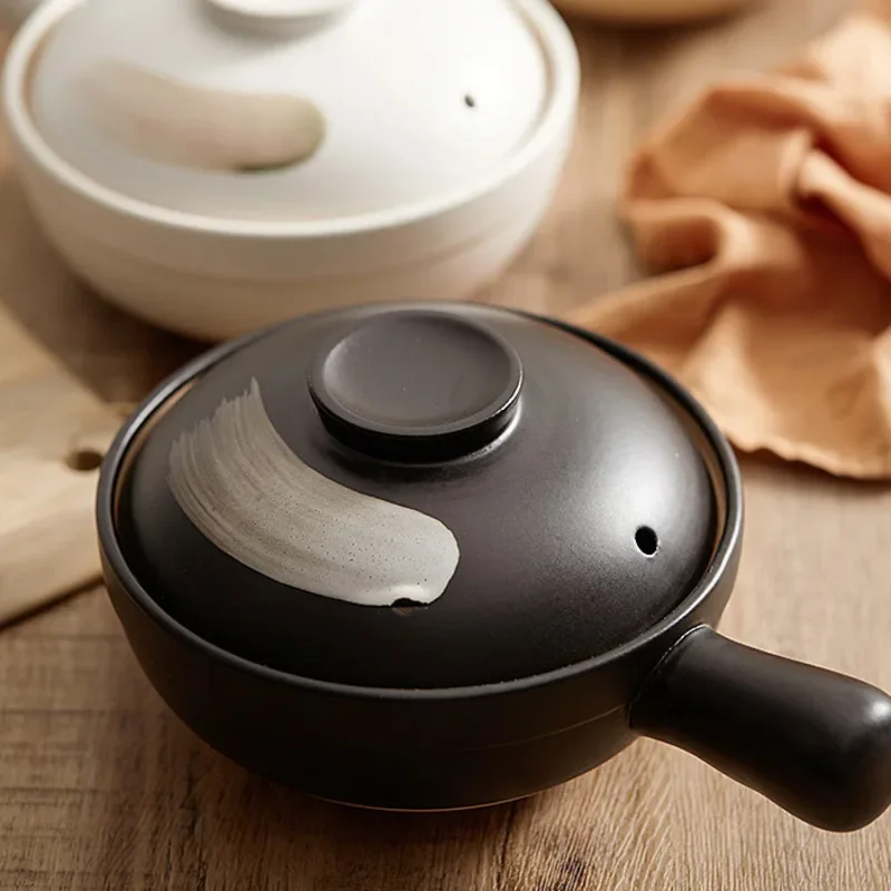Japanese Soup Pot Crock Ceram Casserol Pots Ceramic Rice Noodle Saucepan High Temperature Resistant Cooking Pan For Gas Stove
Japanese Soup Pot Crock Ceram Casserol Pots Ceramic Rice Noodle Saucepan High Temperature Resistant Cooking Pan For Gas Stove
