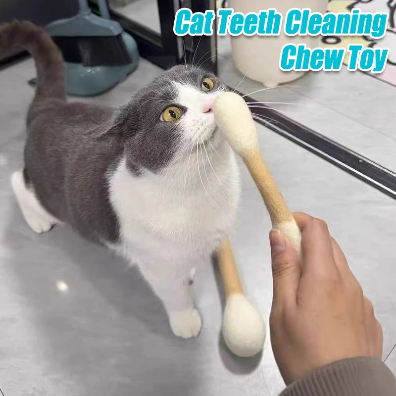 Kitten Chew Sticks Giant Cotton Swabs Durable Feline Teething Chew Sticks Anti-Boredom Cat Teething Chew Cat Toy Cat Lovers
Kitten Chew Sticks Giant Cotton Swabs Durable Feline Teething Chew Sticks Anti-Boredom Cat Teething Chew Cat Toy Cat Lovers