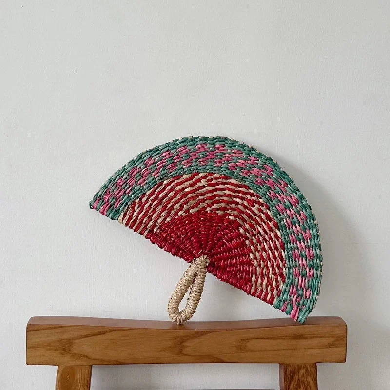 2025 Folk style grass fan, hand woven manual paddle fan, Nordic home wall decoration crafts fan, home decoration accessories
2025 Folk style grass fan, hand woven manual paddle fan, Nordic home wall decoration crafts fan, home decoration accessories