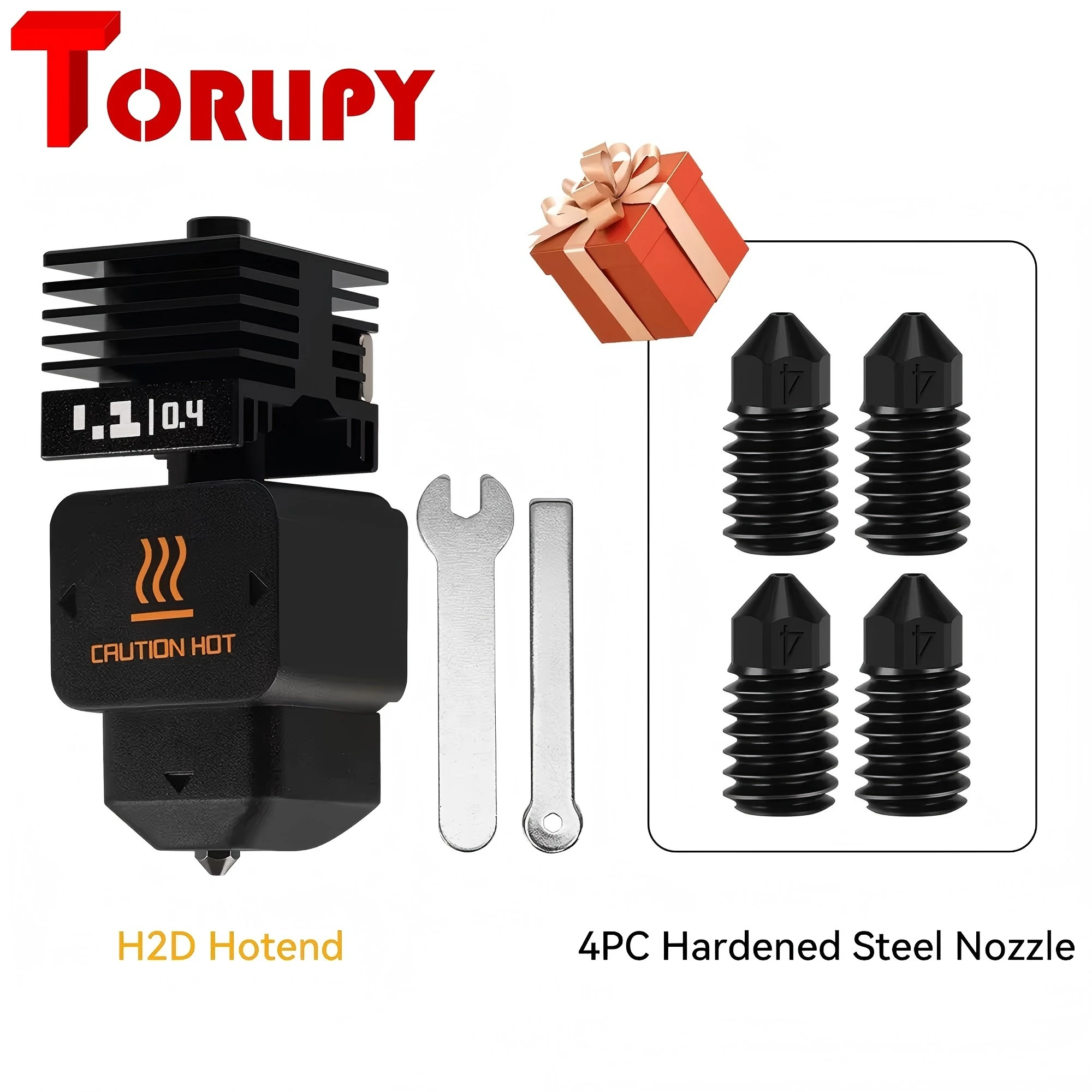 Для лаборатории Bambu H2D Hotend сопло из закаленной стали H2D силиконовый рукав Hotend для A1/A1mini аксессуары для 3D-принтеров
Для лаборатории Bambu H2D Hotend сопло из закаленной стали H2D силиконовый рукав Hotend для A1/A1mini аксессуары для 3D-принтеров