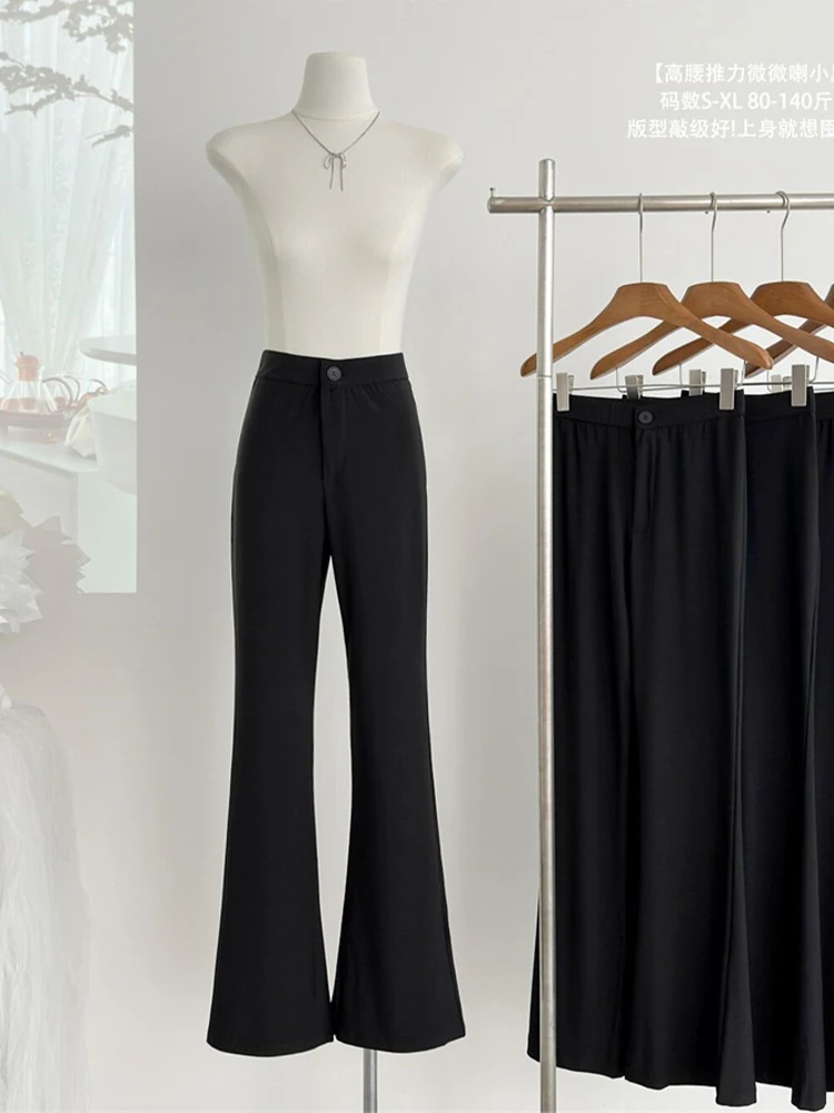 Women Black Gothic Flare Pants Baggy Streetwear Aesthetic Harajuku 2000s Y2k Office Ladies Suits Pants Vintage Trousers Clothes
Women Black Gothic Flare Pants Baggy Streetwear Aesthetic Harajuku 2000s Y2k Office Ladies Suits Pants Vintage Trousers Clothes