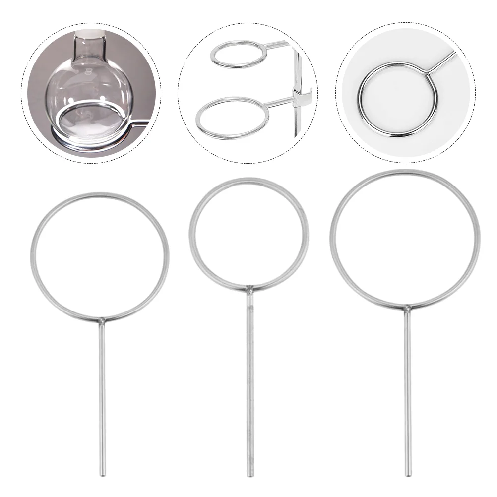 3 Pcs Stainless Steel Support Ring Flask Laboratory Rings for Metal Closed Extension
3 Pcs Stainless Steel Support Ring Flask Laboratory Rings for Metal Closed Extension