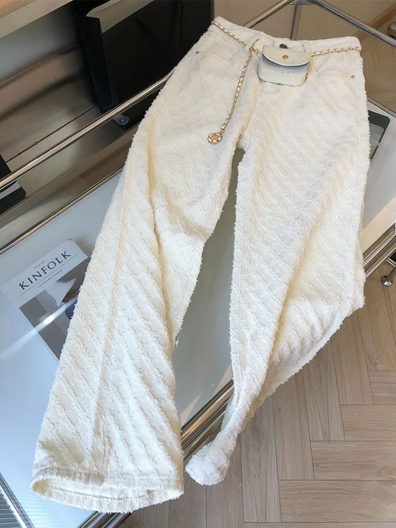 Джинсы-клеш в клетку Design Sensation для женщин: свободный крой, широкие штанины, прямой силуэт, повседневные брюки в пол, весна-осень
Джинсы-клеш в клетку Design Sensation для женщин: свободный крой, широкие штанины, прямой силуэт, повседневные брюки в пол, весна-осень