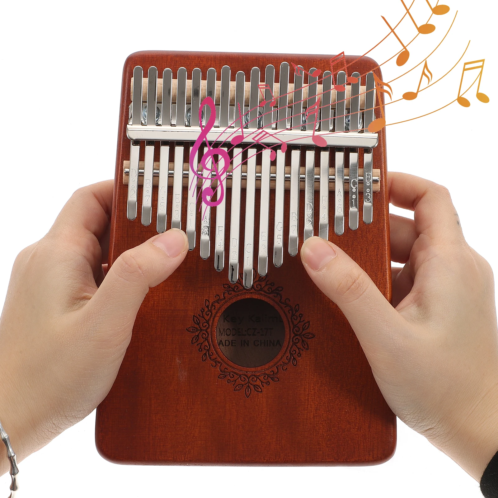 17 Keys Thumb Piano Kalimba Portable Finger Instrument for Adult Beginner Wooden Miniature Vintage Musical Piano
17 Keys Thumb Piano Kalimba Portable Finger Instrument for Adult Beginner Wooden Miniature Vintage Musical Piano