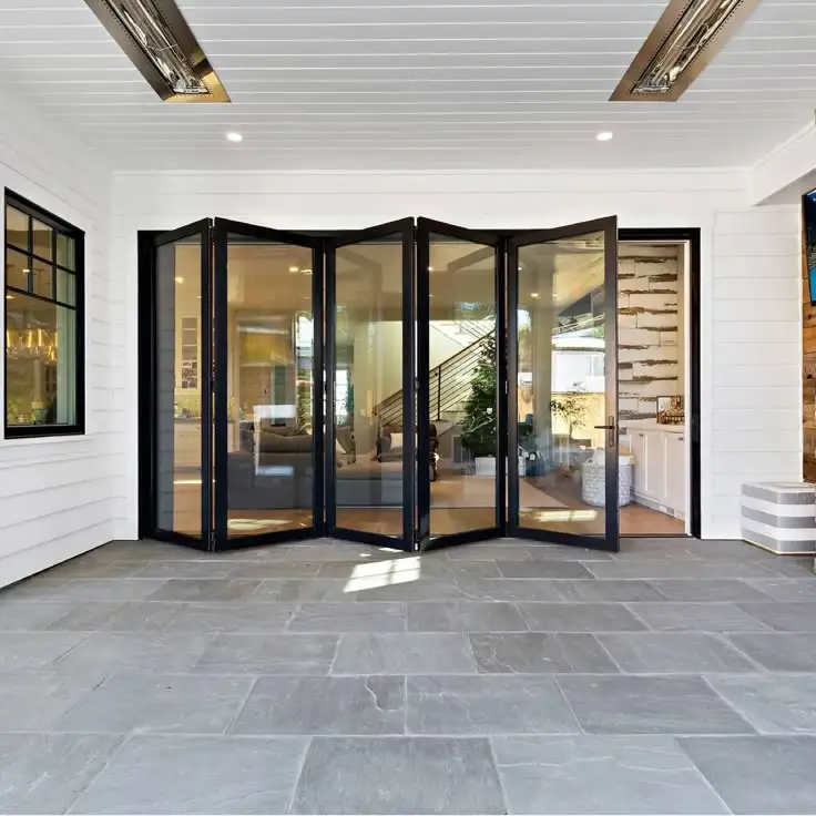 Customized High Quality Folding Door Aluminum Alloy Frame Foldable Doors Modern Style Windproof and Waterproof Fold Up Doors
Customized High Quality Folding Door Aluminum Alloy Frame Foldable Doors Modern Style Windproof and Waterproof Fold Up Doors
