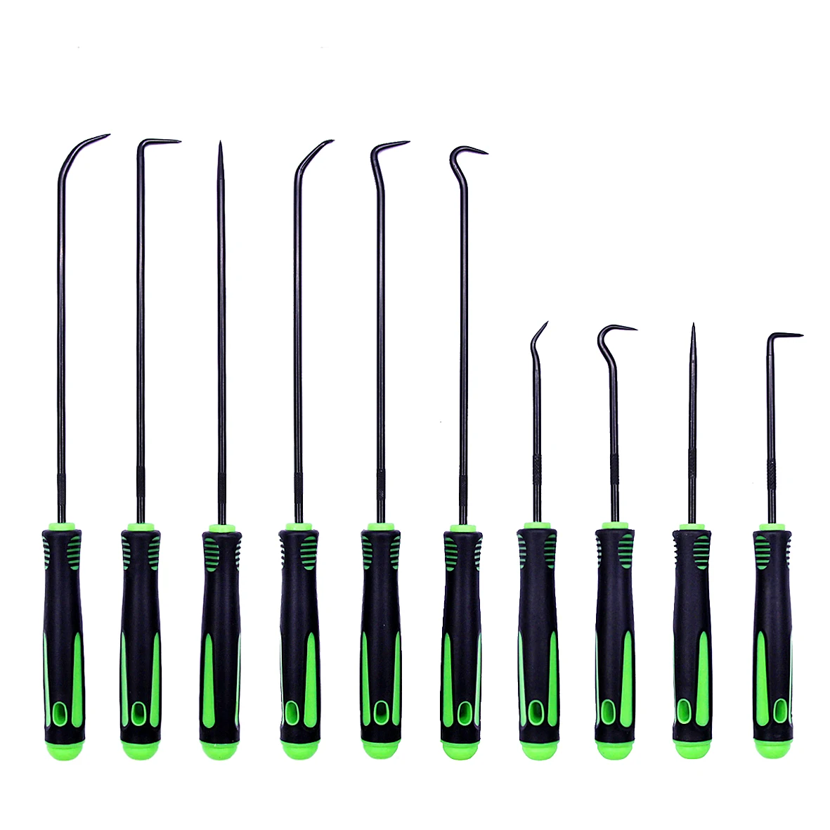 10Pcs Precision Pick and Hook Set, Auto Oil Seal/O-Ring Seal Gasket Pick Mini Precision Hooks Professional Puller Remover
10Pcs Precision Pick and Hook Set, Auto Oil Seal/O-Ring Seal Gasket Pick Mini Precision Hooks Professional Puller Remover