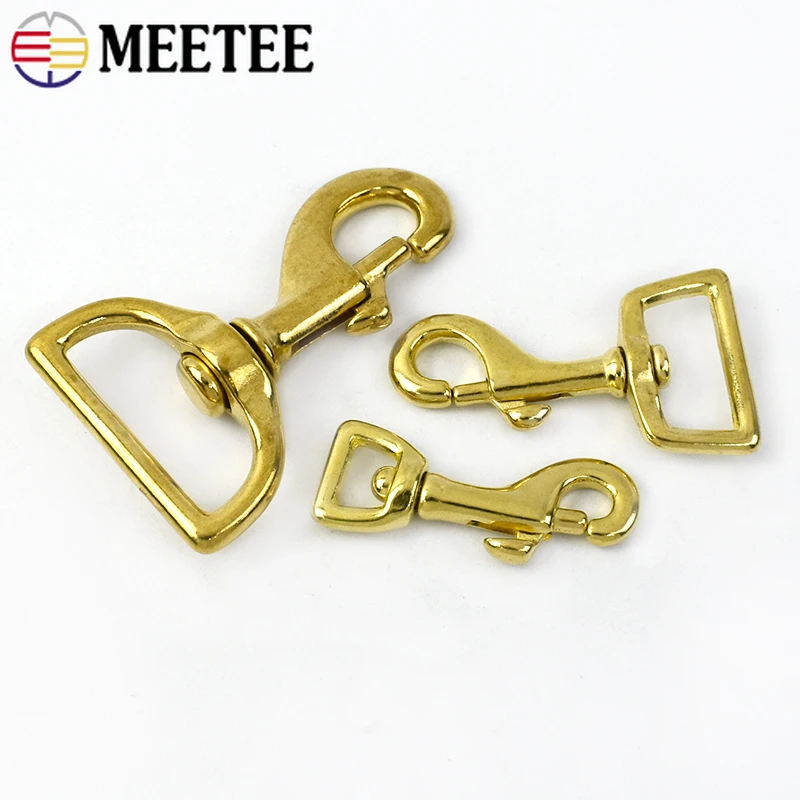 2Pcs Meetee 12-38mm Solid Brass Swivel Lobster Buckle Dog Collar Bag Strap Snap Hook Webbing Connector DIY Hardware Accessories
2Pcs Meetee 12-38mm Solid Brass Swivel Lobster Buckle Dog Collar Bag Strap Snap Hook Webbing Connector DIY Hardware Accessories