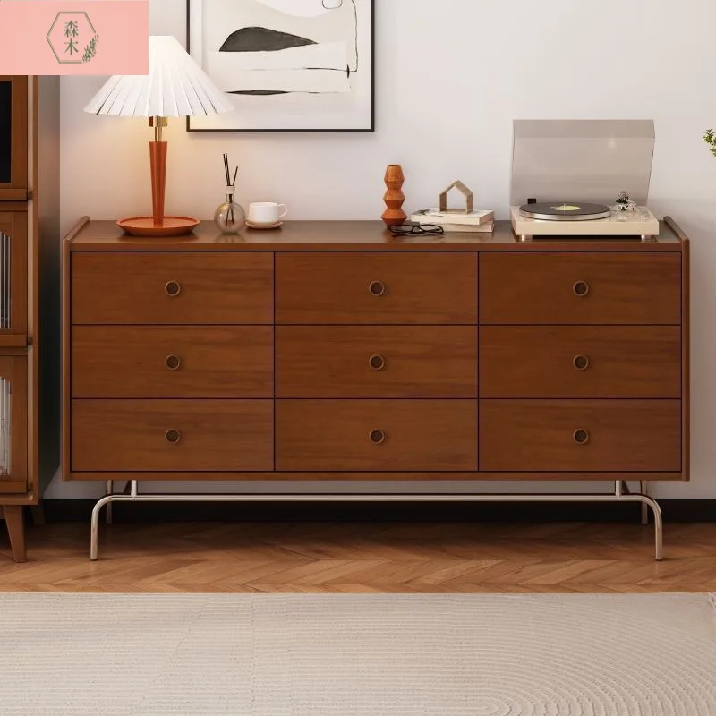 Medieval solid wood nine-chest cabinet, bedroom, bedside dining side cabinet, living room, solid wood six-chest cabinet
Medieval solid wood nine-chest cabinet, bedroom, bedside dining side cabinet, living room, solid wood six-chest cabinet