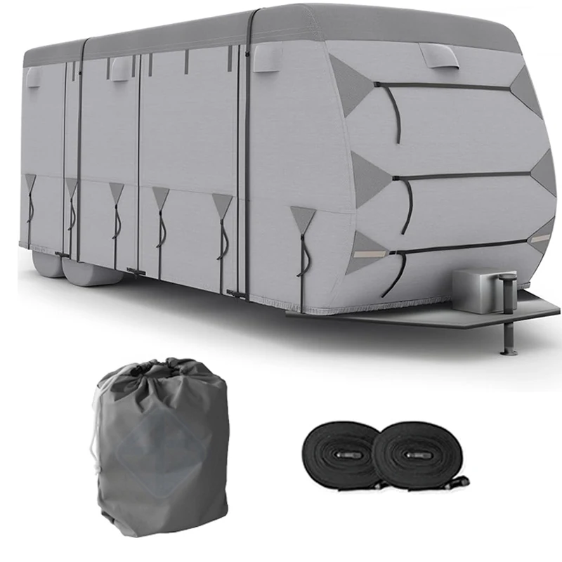 For RV All Season High Quality Customization Waterproof Windproof Camper Motorhome Rv Cover Dustproof UV Anti RV Camper Cover
For RV All Season High Quality Customization Waterproof Windproof Camper Motorhome Rv Cover Dustproof UV Anti RV Camper Cover