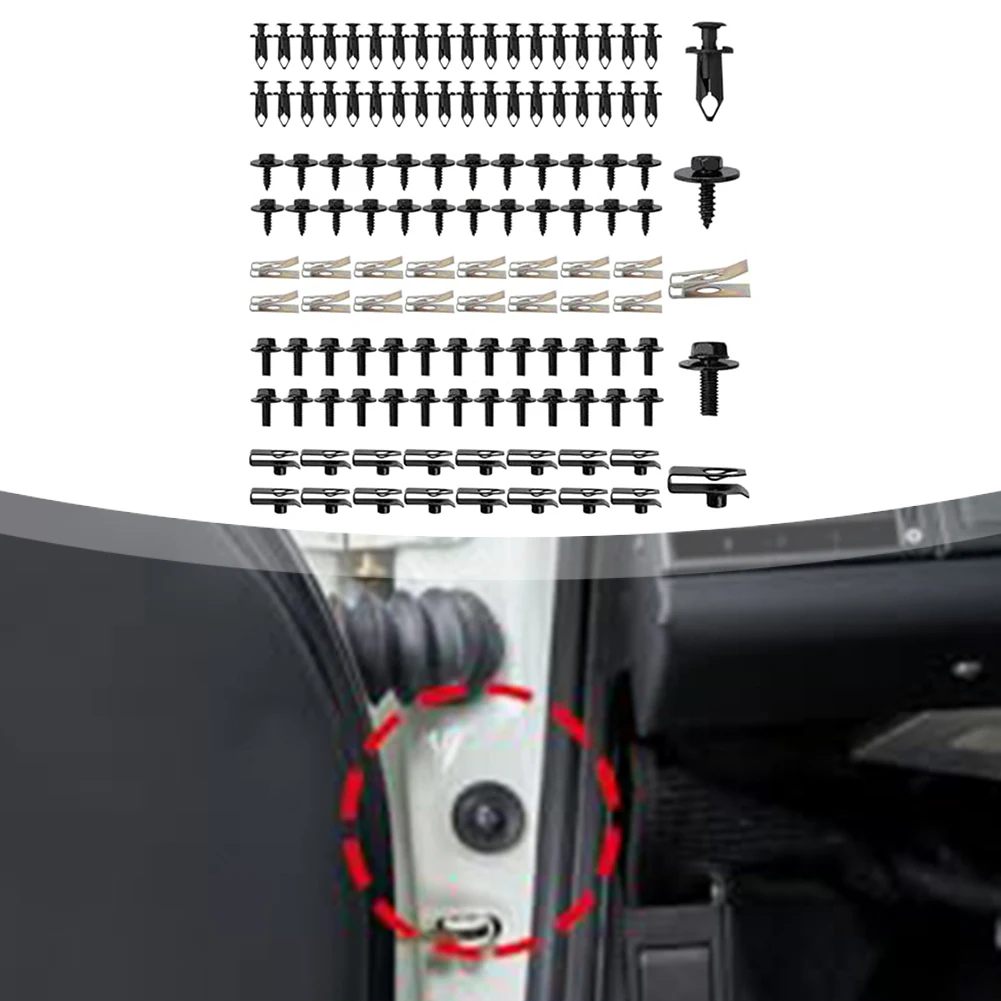 125pcs/set Auto Screw Bolt Auto Clamp Fastener U-clamp Kit Car Panel Body Trim Clip Body Undertray Cross Washers U Clips
125pcs/set Auto Screw Bolt Auto Clamp Fastener U-clamp Kit Car Panel Body Trim Clip Body Undertray Cross Washers U Clips
