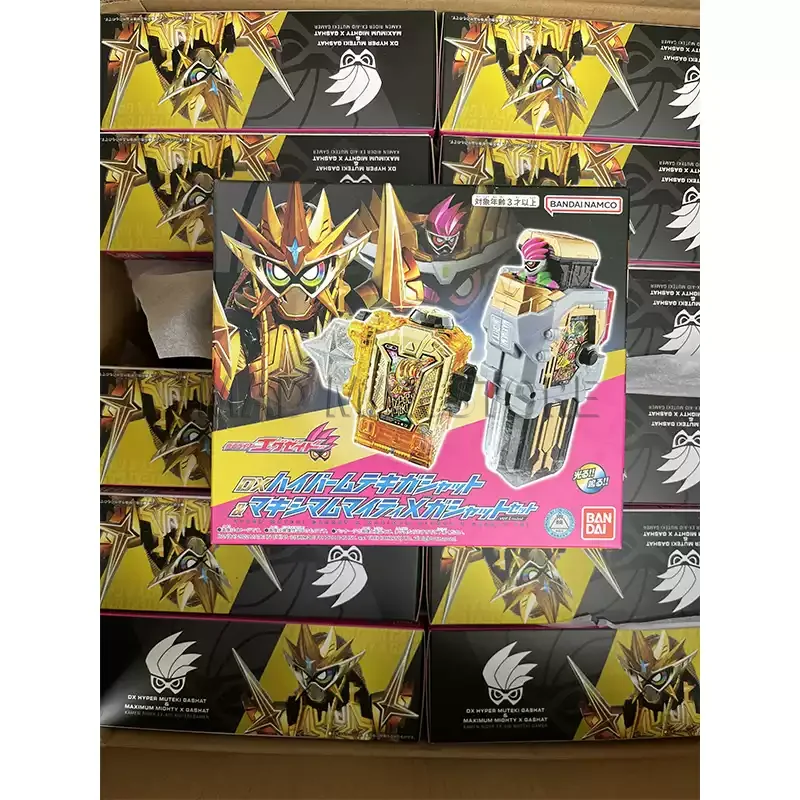 Original Bandai DX Kamen Rider Ex-Aid Muteki Gamer Set LV99 Gashat DX Henshin Gear & Parts Toy Gift for Boys
Original Bandai DX Kamen Rider Ex-Aid Muteki Gamer Set LV99 Gashat DX Henshin Gear & Parts Toy Gift for Boys