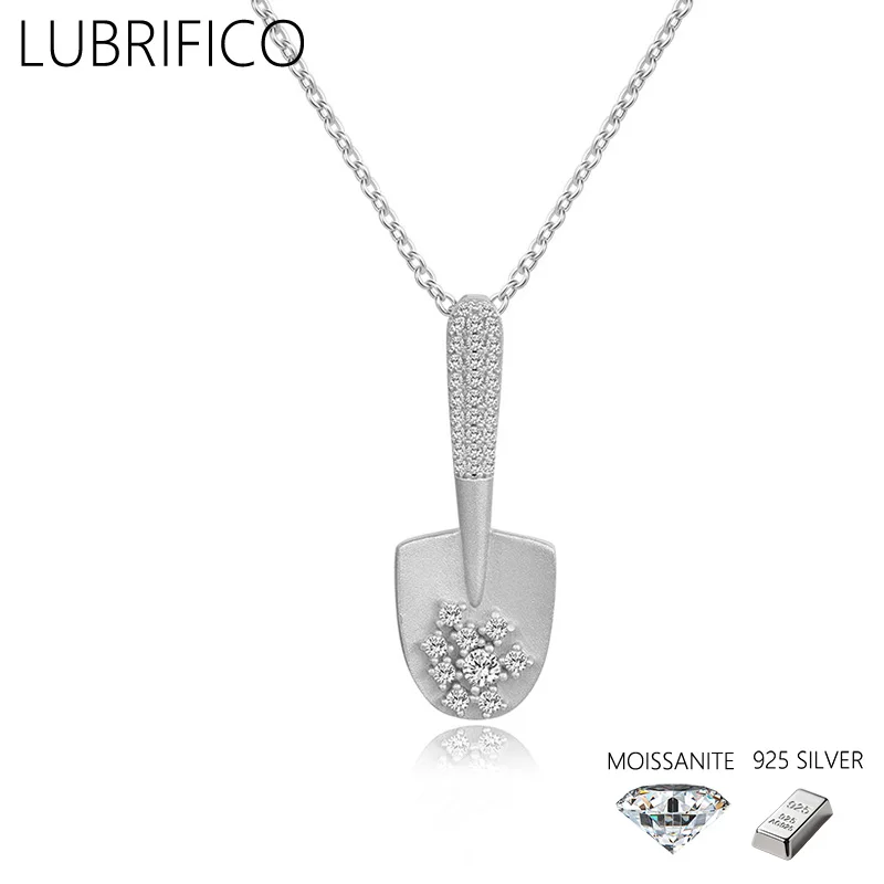 1.6-2.7mm D Color Moissanite Necklace 925 Sterling Silver Lab-Grown Diamonds Shovel Shape Pendant For Women Fine Jewelry Wedding
1.6-2.7mm D Color Moissanite Necklace 925 Sterling Silver Lab-Grown Diamonds Shovel Shape Pendant For Women Fine Jewelry Wedding