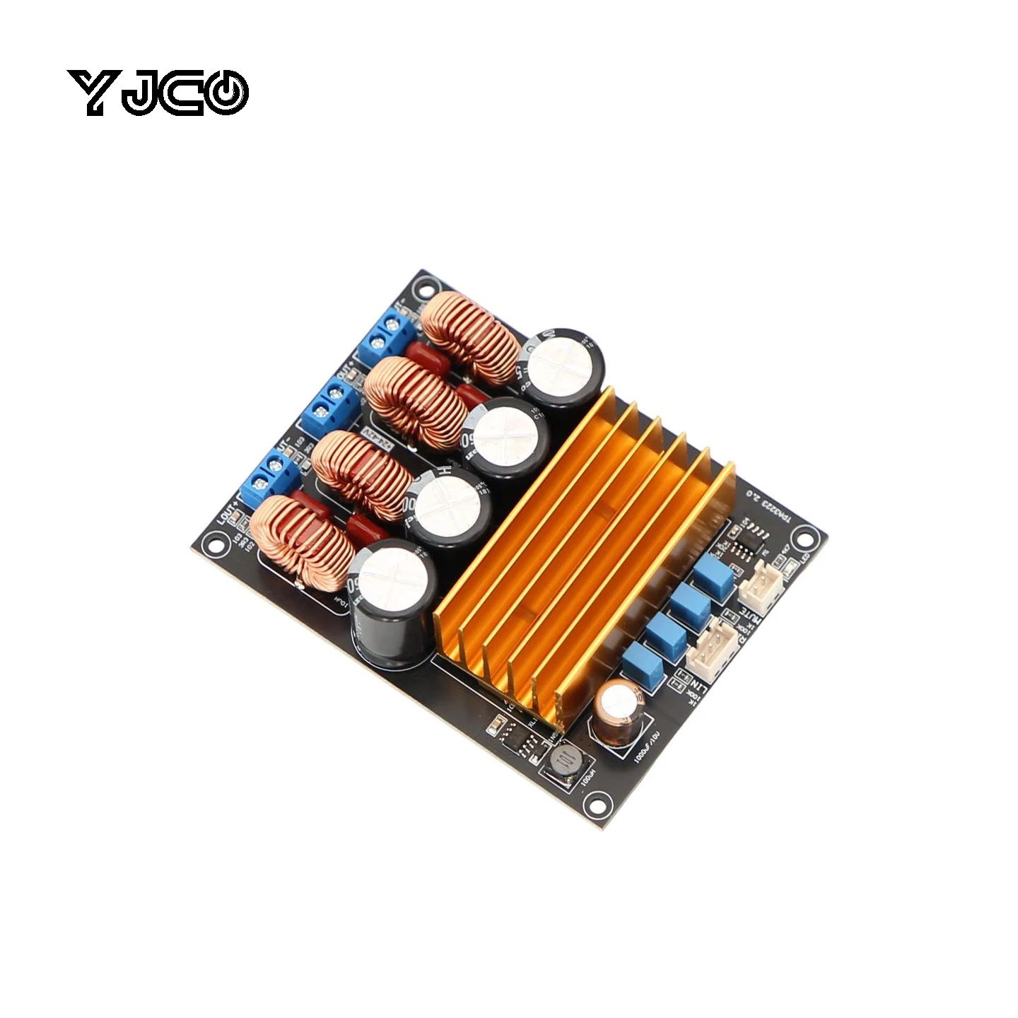 YJCO TPA3223 200W+200W 2-Channel Class D Power Amplifier Board HiFi Stereo Digital Audio Amp Module DC24V-42V
YJCO TPA3223 200W+200W 2-Channel Class D Power Amplifier Board HiFi Stereo Digital Audio Amp Module DC24V-42V