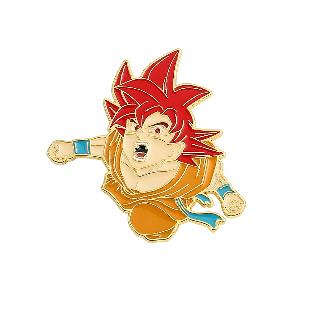 Personalized Creative Anime Cartoon Dragon Ball Super Saiyan Metal Enamel Brooch Badge Clothing Accessories Gift
Personalized Creative Anime Cartoon Dragon Ball Super Saiyan Metal Enamel Brooch Badge Clothing Accessories Gift