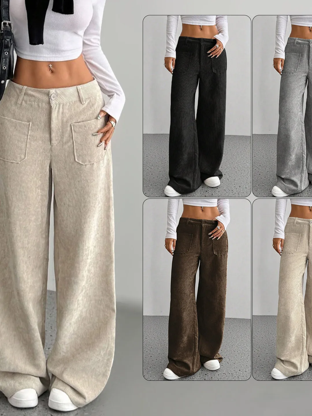 Повседневные свободные прямые брюки для женщин, струящиеся, комфортные, с высокой талией, летняя новинка от китайского производителя
Повседневные свободные прямые брюки для женщин, струящиеся, комфортные, с высокой талией, летняя новинка от китайского производителя