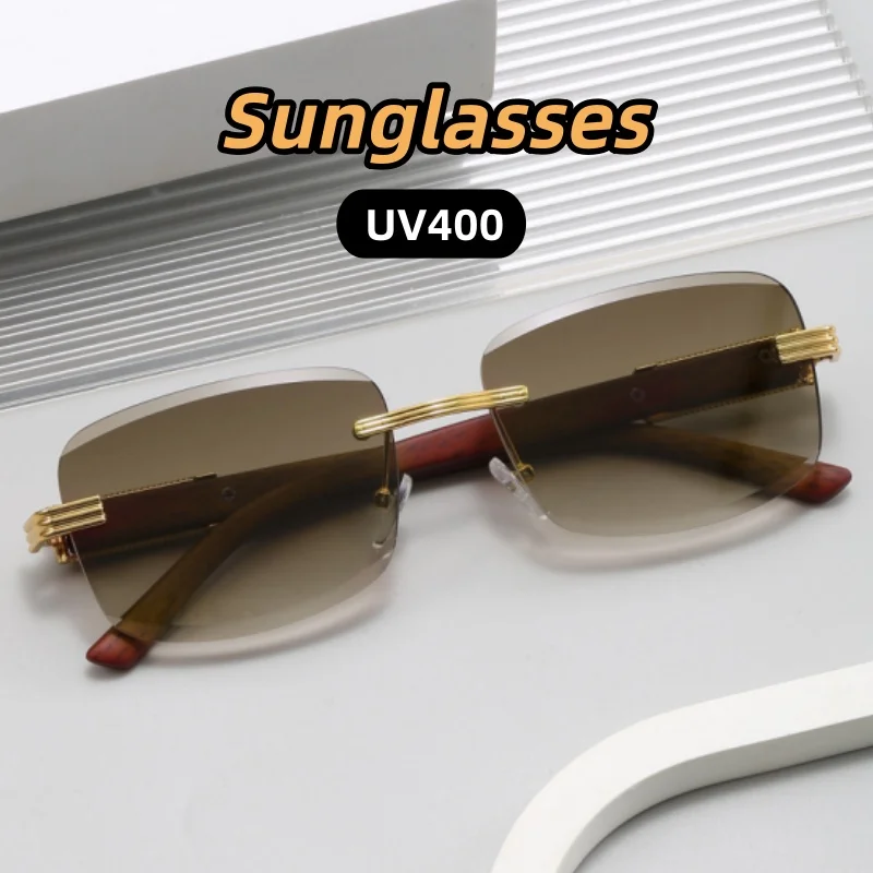 Advanced Personality Leopard Head Decorative Sunglasses Frameless Cut Edge Fashionable Stage Performances UV400 Glasses
Advanced Personality Leopard Head Decorative Sunglasses Frameless Cut Edge Fashionable Stage Performances UV400 Glasses