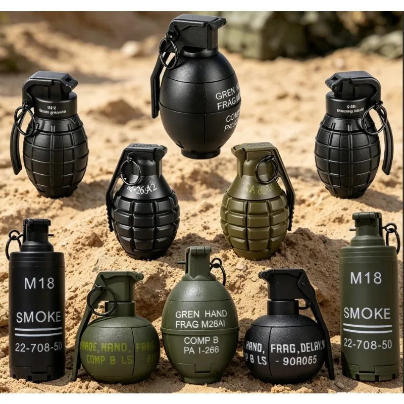Outdoor Play Game Prop Grenade Toy, M67 Smoke Water Burst Novelty 10 Styles Model
Outdoor Play Game Prop Grenade Toy, M67 Smoke Water Burst Novelty 10 Styles Model