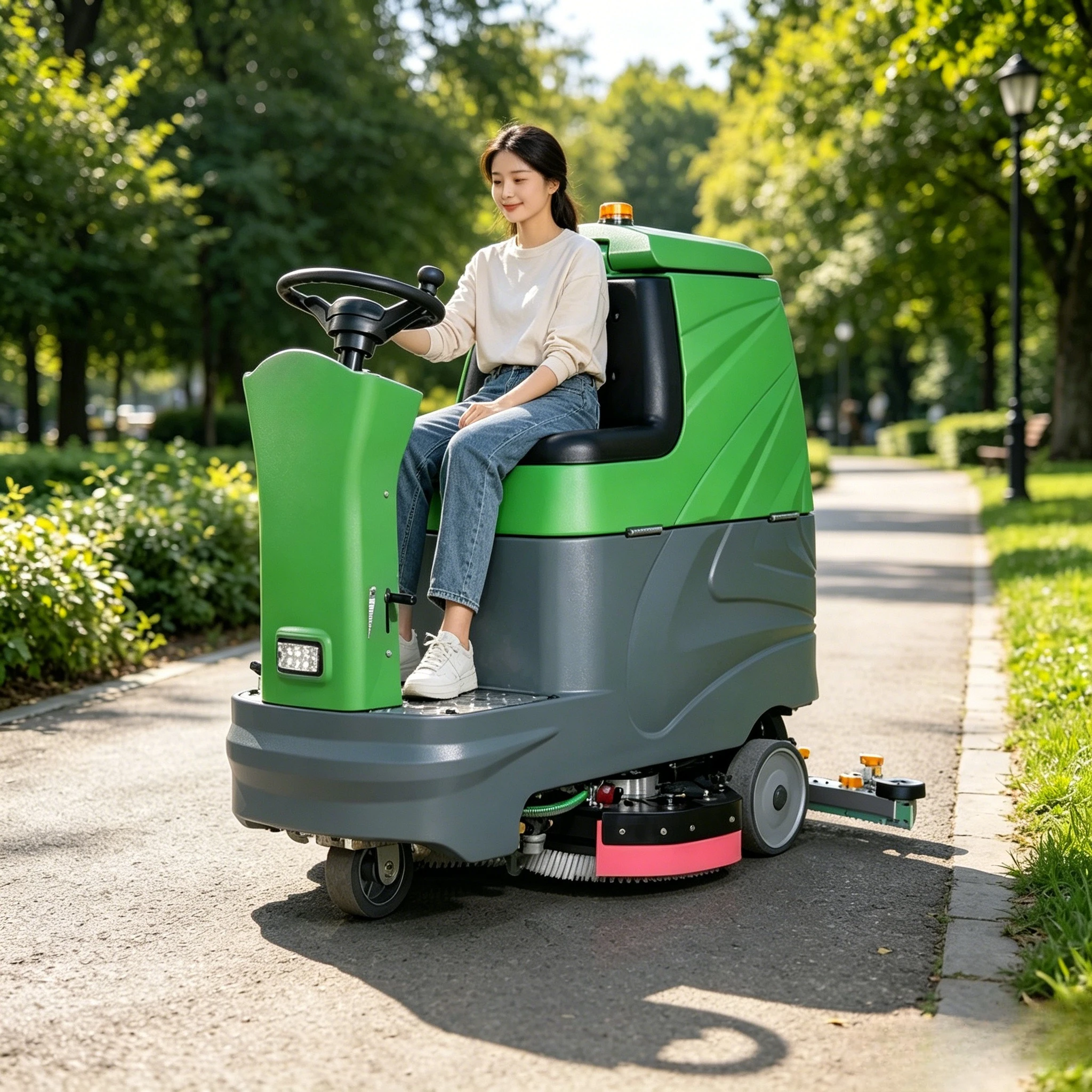 Ride On Floor Scrubber for Warehouse 20 Inch 220V Industrial Floor Washer with Brush Concrete Floor Heavy Duty Cleaning
Ride On Floor Scrubber for Warehouse 20 Inch 220V Industrial Floor Washer with Brush Concrete Floor Heavy Duty Cleaning