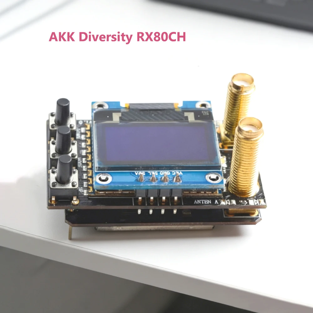AKK RX80CH 5.8ГГц 80-канальный диверсификационный FPV-приемник с высокой чувствительностью и полосовым фильтром для гоночных дронов
AKK RX80CH 5.8ГГц 80-канальный диверсификационный FPV-приемник с высокой чувствительностью и полосовым фильтром для гоночных дронов