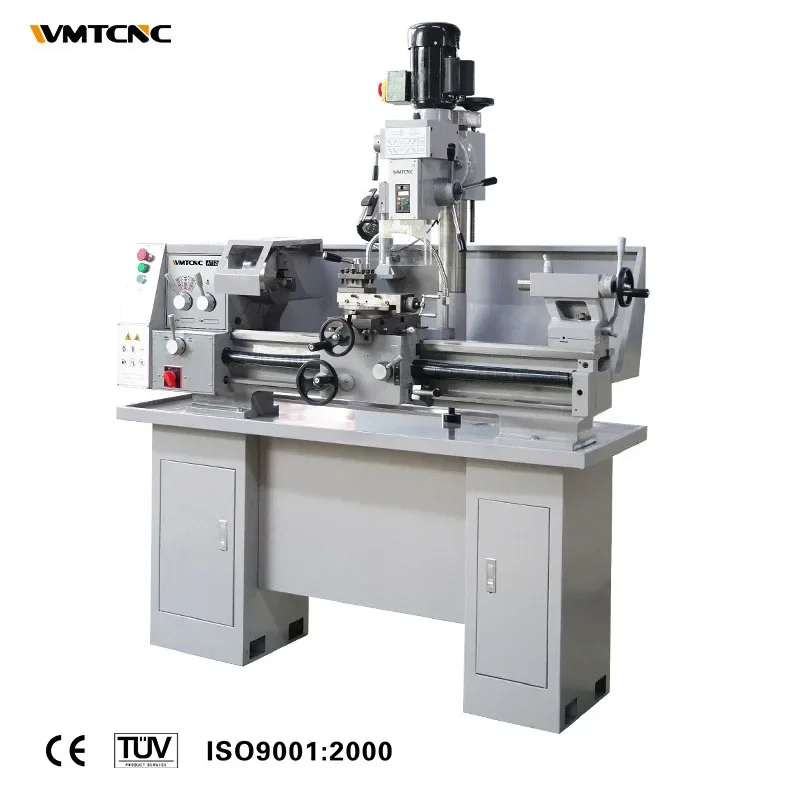 AT320 Customized High Accuracy Combined Metal Lathe Milling and Drilling Machines With Milling Drill for Metalworking Low Price
AT320 Customized High Accuracy Combined Metal Lathe Milling and Drilling Machines With Milling Drill for Metalworking Low Price