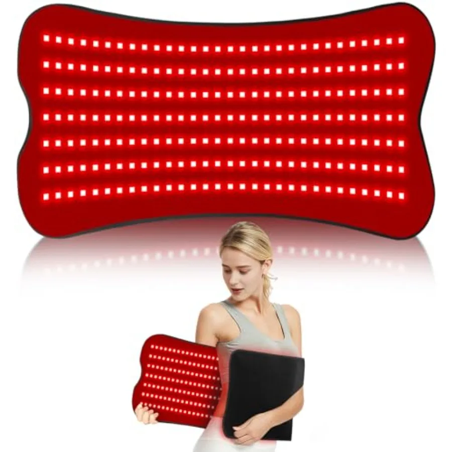 Red Light Therapy for Body 31.5''× 14'' Eligible Red Light Therapy Pad Dual Chip Grade 660nm and 850nm Light Therapy Mat with T
Red Light Therapy for Body 31.5''× 14'' Eligible Red Light Therapy Pad Dual Chip Grade 660nm and 850nm Light Therapy Mat with T
