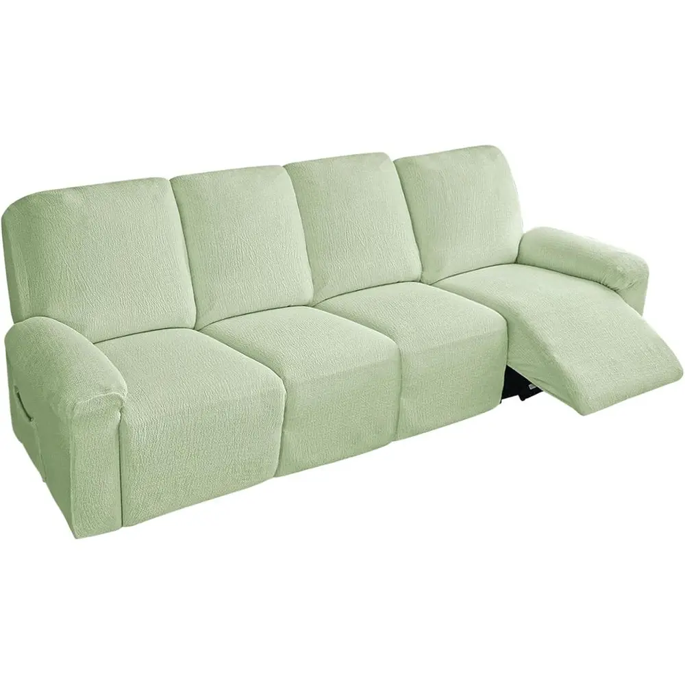 Cotton Linen Recliner Sofa Covers, Stretch Rustic Slipcovers for 4 Seats, Anti-Slip Couch Cover with Elastic Bottom, Kids & Pet
Cotton Linen Recliner Sofa Covers, Stretch Rustic Slipcovers for 4 Seats, Anti-Slip Couch Cover with Elastic Bottom, Kids & Pet
