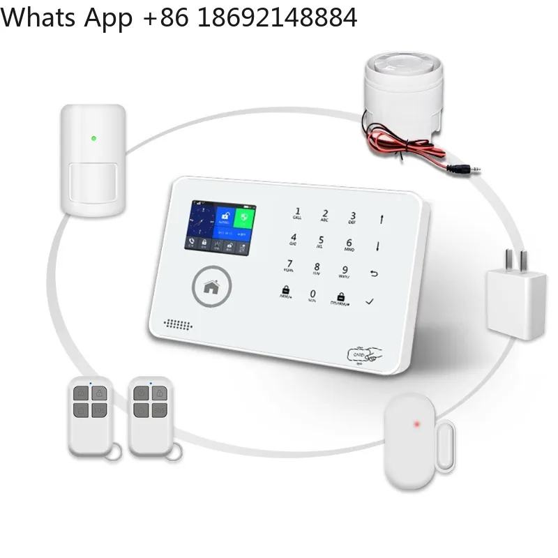 Умная система сигнализации для дома с Wi-Fi и 4G, домашняя противоугонная сигнализация, коммерческая противоугонная сигнализация с оповещением на мобильный телефон
Умная система сигнализации для дома с Wi-Fi и 4G, домашняя противоугонная сигнализация, коммерческая противоугонная сигнализация с оповещением на мобильный телефон
