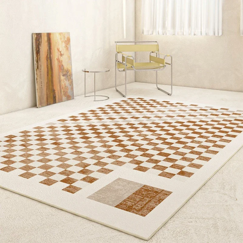 Nordic Style Living Room Decoration Carpet Checkerboard Rugs for Bedroom Large Area Cloakroom Soft Rug Home Non-slip Floor Mat
Nordic Style Living Room Decoration Carpet Checkerboard Rugs for Bedroom Large Area Cloakroom Soft Rug Home Non-slip Floor Mat