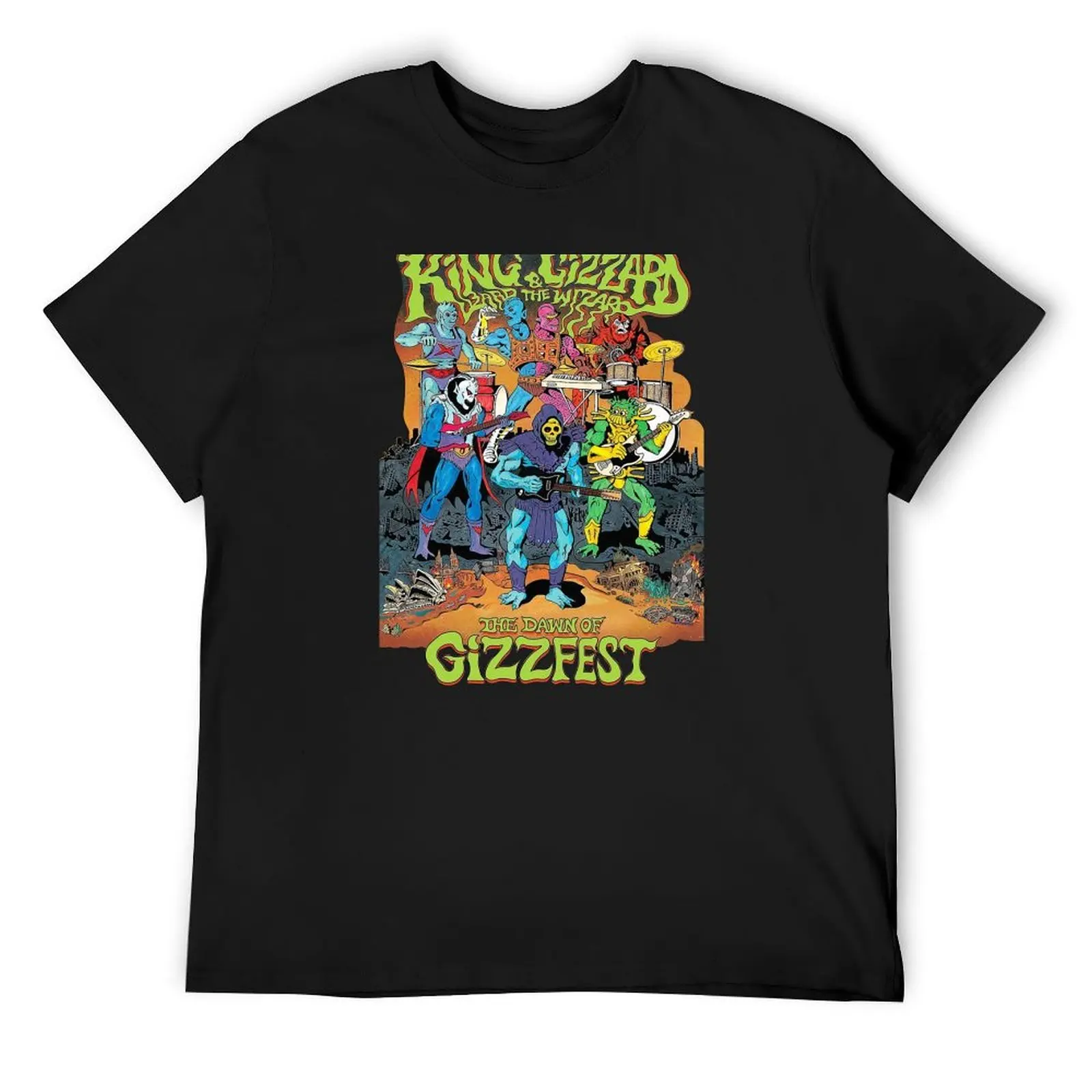 King Gizzard and Lizard Wizard T-Shirt animal prinfor boys aesthetic clothes Short sleeve tee men
King Gizzard and Lizard Wizard T-Shirt animal prinfor boys aesthetic clothes Short sleeve tee men