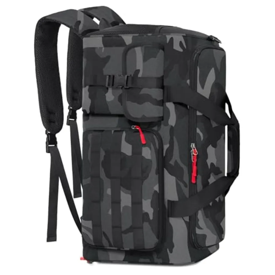 Gym Bag for Men 45L Sports Travel Duffel Bag with Shoe and Laptop Compartment Gym Workout Backpack Carry On Weekender Bag Overn
Gym Bag for Men 45L Sports Travel Duffel Bag with Shoe and Laptop Compartment Gym Workout Backpack Carry On Weekender Bag Overn