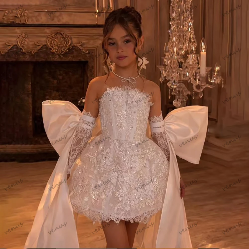 Gorgeous Ball Flower Girl Dresses فساتين للمناسبات الخاصة Floor-Length Princess Birthday Dress Customized Vestidos De Novia 2026
Gorgeous Ball Flower Girl Dresses فساتين للمناسبات الخاصة Floor-Length Princess Birthday Dress Customized Vestidos De Novia 2026