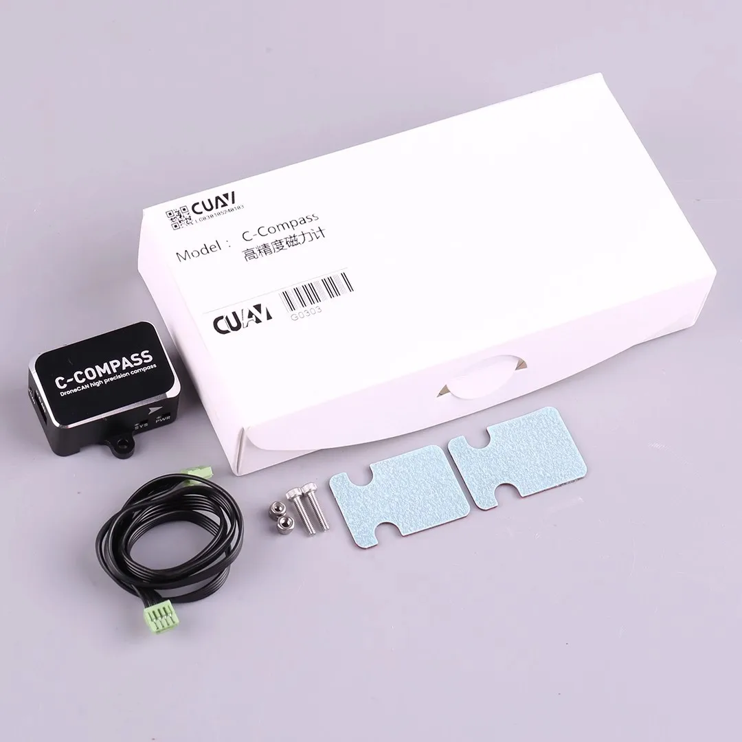 CUAV C-COMPASS High Precision Magnetometer RM3100 Compass Anti-interference Strong Compatibility PX4/APM
CUAV C-COMPASS High Precision Magnetometer RM3100 Compass Anti-interference Strong Compatibility PX4/APM