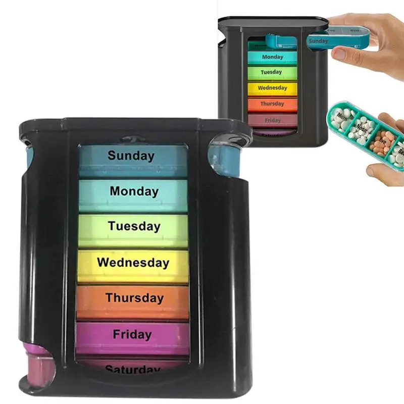 7 Day Pill Organizer Travel Pill Case Portable Medicine Box Pill Travel Case Pill Dispenser Medicine Pill Organizer For Home
7 Day Pill Organizer Travel Pill Case Portable Medicine Box Pill Travel Case Pill Dispenser Medicine Pill Organizer For Home