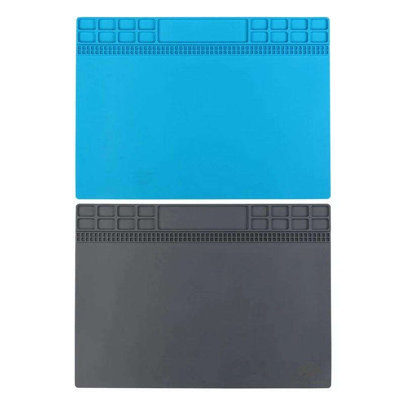 Soldering Mat Silicone Insulation Work Mat Heat Resistant Work for Bench For Repairing Computer Phone Electronics Watch
Soldering Mat Silicone Insulation Work Mat Heat Resistant Work for Bench For Repairing Computer Phone Electronics Watch