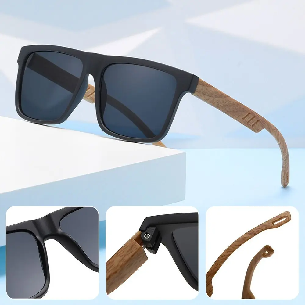 Fashion Spring Hinges Wood Grain Sunglasses UV400 Protection Casual Square Frame Sun Glasses Retro Shades Eyewear for Women Men
Fashion Spring Hinges Wood Grain Sunglasses UV400 Protection Casual Square Frame Sun Glasses Retro Shades Eyewear for Women Men