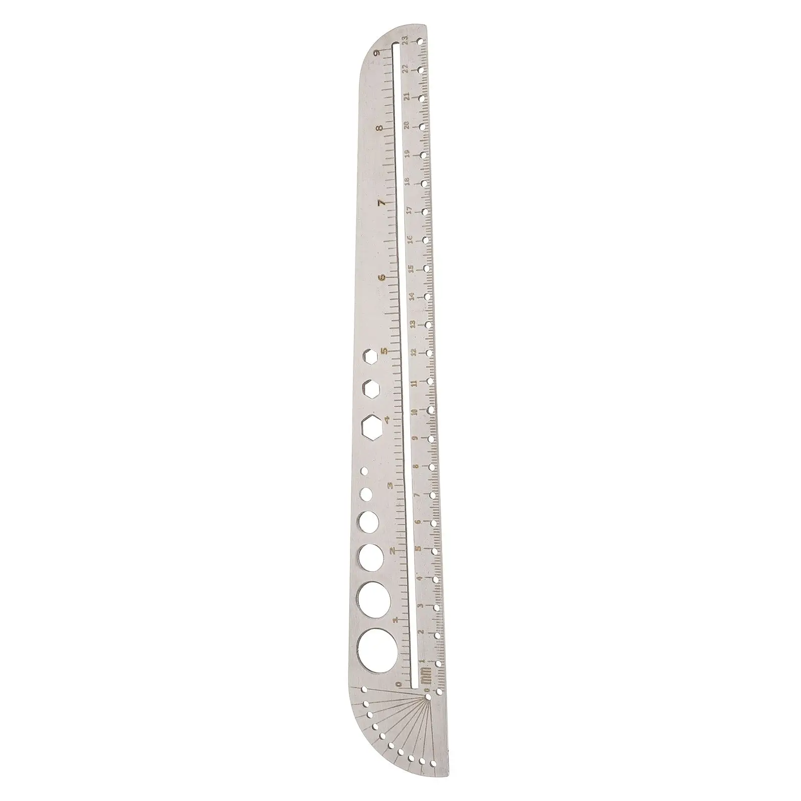 Multifunctional Protractor Ruler Stainless Steel Measuring Tool Precision Scale Office Factory School Use Great Gift
Multifunctional Protractor Ruler Stainless Steel Measuring Tool Precision Scale Office Factory School Use Great Gift