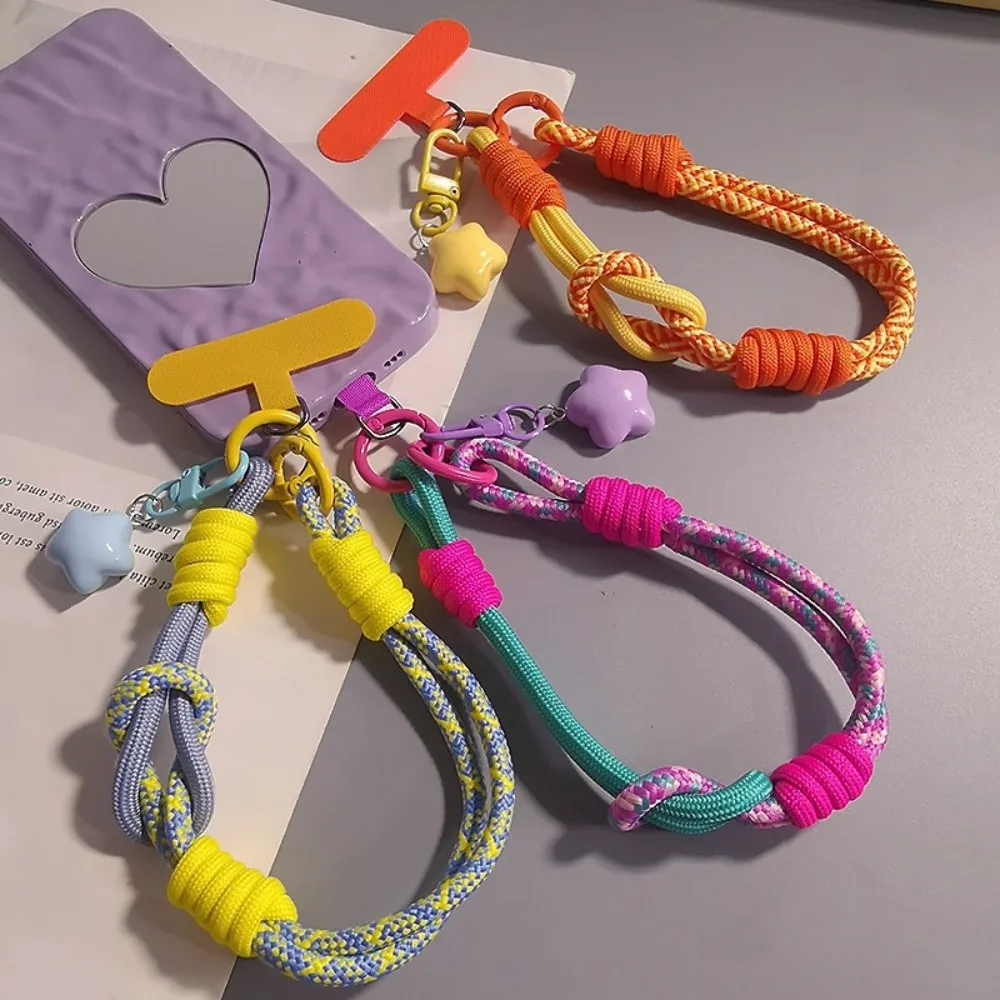 Star Keychain Woven Phone Strap Detachable Braid Mobile Phone Lanyard Short Colorful Mobile Phone Charm Hanging Ornaments
Star Keychain Woven Phone Strap Detachable Braid Mobile Phone Lanyard Short Colorful Mobile Phone Charm Hanging Ornaments