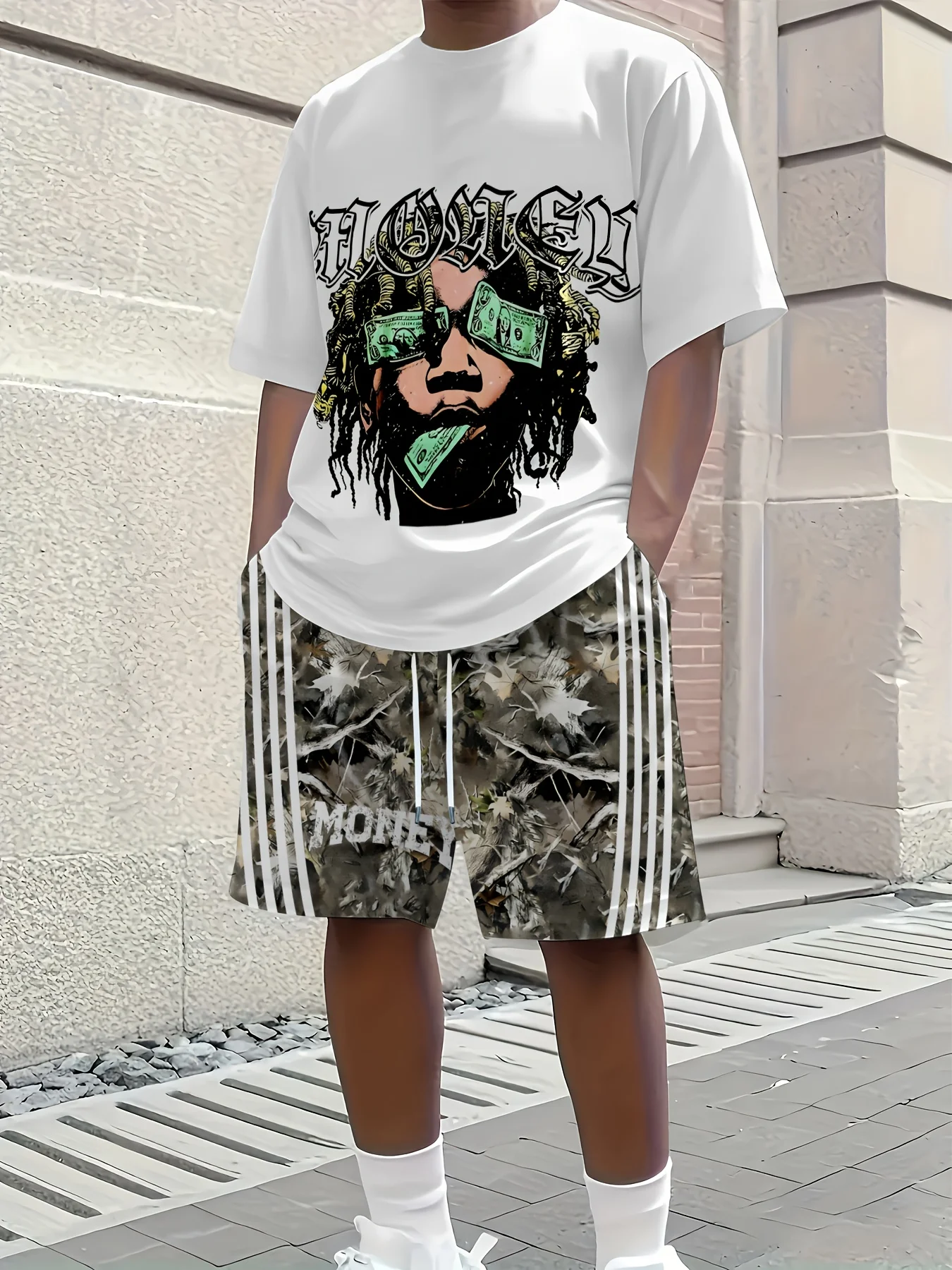 2026 Summer New Men's Street Casual Fashion with Soft Comfortable Breathable and Lightweight 3D Letter Pattern Printing
2026 Summer New Men's Street Casual Fashion with Soft Comfortable Breathable and Lightweight 3D Letter Pattern Printing