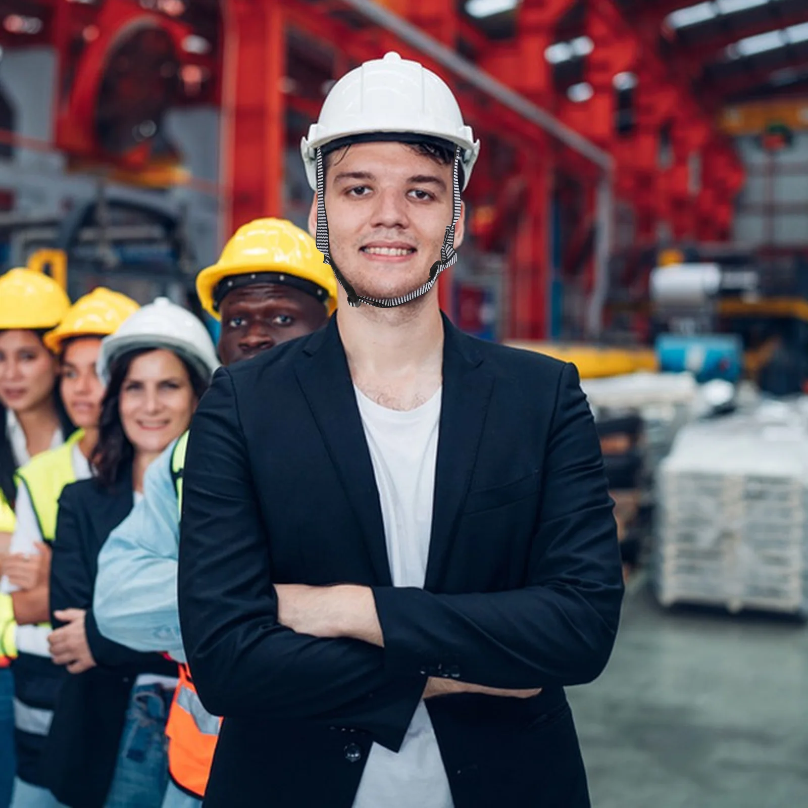 Chin Strap ABS Adjustable Hard Hat Replacement Strap Construction Safety Accessories Efficient Use
Chin Strap ABS Adjustable Hard Hat Replacement Strap Construction Safety Accessories Efficient Use