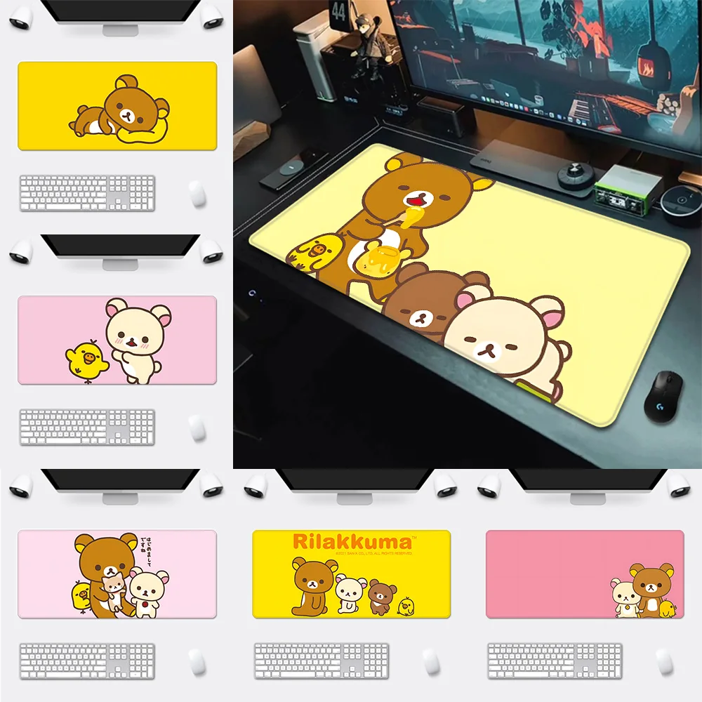 R-Rilakkuma Mousepad HD Printing Computer Gamers Locking Edge Non-slip Mouse Pad XXL90x40cm Keyboard PC Desk Pad
R-Rilakkuma Mousepad HD Printing Computer Gamers Locking Edge Non-slip Mouse Pad XXL90x40cm Keyboard PC Desk Pad