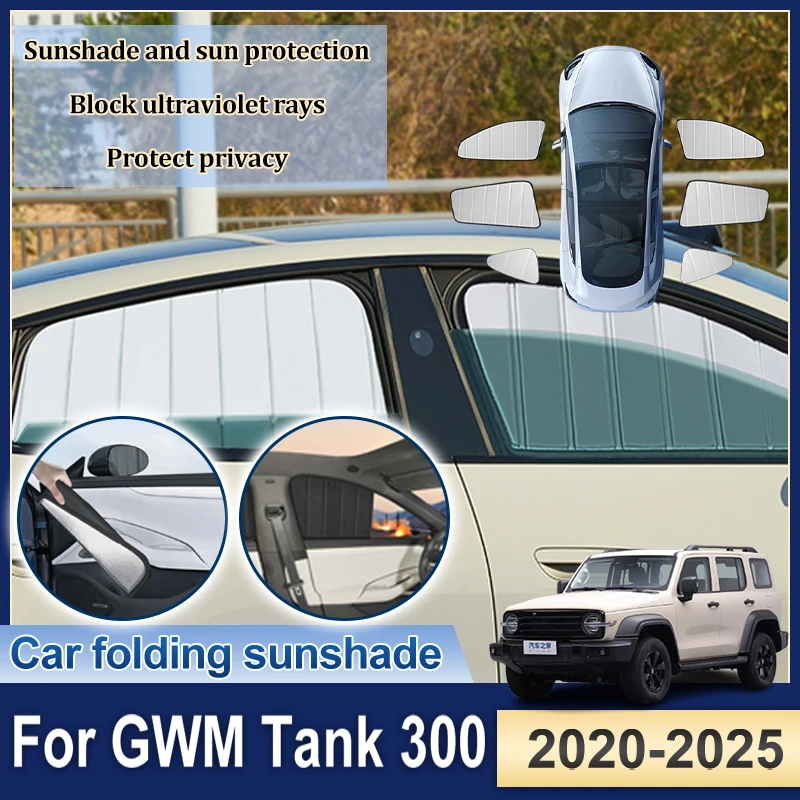 Car Sun Visors For Wey GWM Tank 300 Accessories 2025 2024 2020-2023 Side Window Sunshades Foldable Sun Shade Auto Protect Tools
Car Sun Visors For Wey GWM Tank 300 Accessories 2025 2024 2020-2023 Side Window Sunshades Foldable Sun Shade Auto Protect Tools