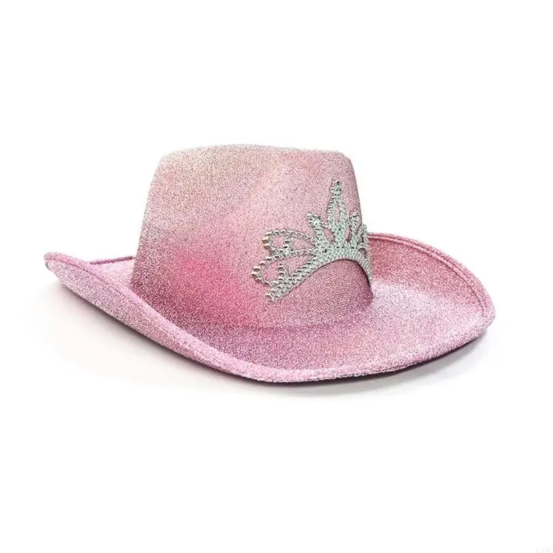 L5YC Women Men Shiny Fedora Hat for Winter Autumn Cosplay Show Cowboy Hat
L5YC Women Men Shiny Fedora Hat for Winter Autumn Cosplay Show Cowboy Hat