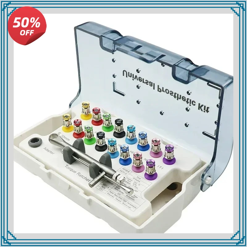 Dental Implant Torque Wrench Autoclavable Screwdriver Prosthetic Kit Dental Instrument Dental Surgical Tool
Dental Implant Torque Wrench Autoclavable Screwdriver Prosthetic Kit Dental Instrument Dental Surgical Tool