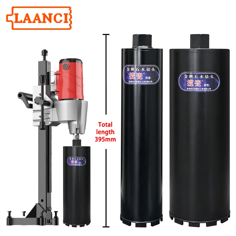LAANCI laser welding Diamond core drill bit M22 thread Total length 400mm diameter 25-500mm for reinforced concrete hole drill
LAANCI laser welding Diamond core drill bit M22 thread Total length 400mm diameter 25-500mm for reinforced concrete hole drill