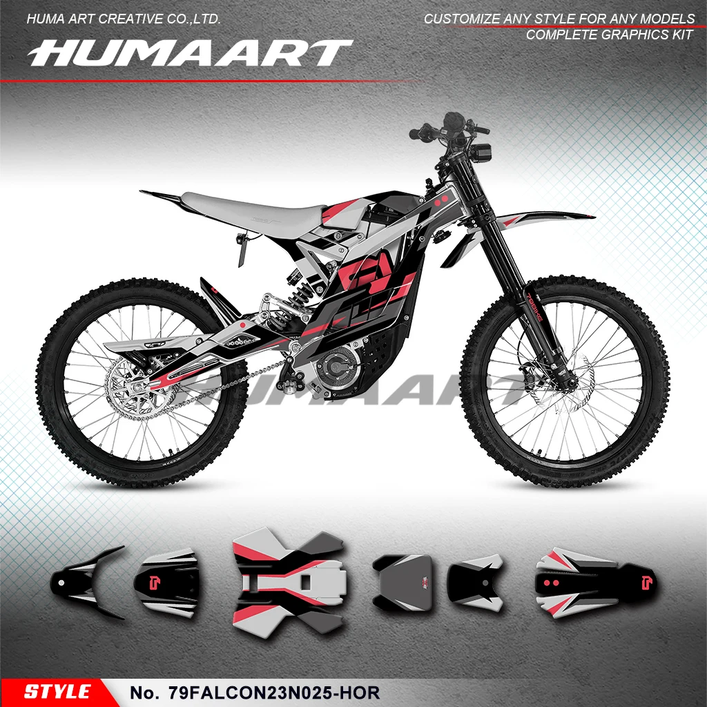 Комплект графических наклеек HUMAART, набор наклеек для электрического велосипеда 79BIKE Falcon Pro 79 Bike, номер стиля 79FALCON23N025-HOR
Комплект графических наклеек HUMAART, набор наклеек для электрического велосипеда 79BIKE Falcon Pro 79 Bike, номер стиля 79FALCON23N025-HOR